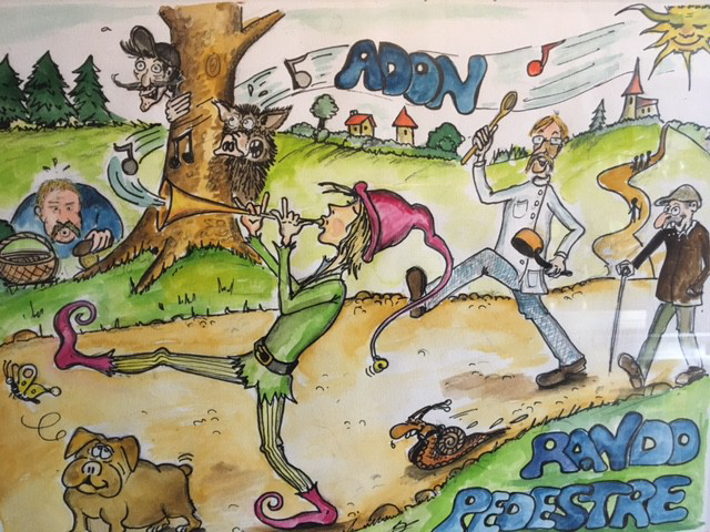 Affiche rando pédestre